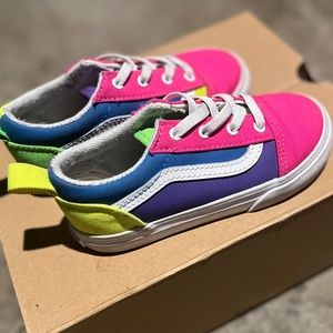 Vans Multi Color Toddle Girls Size: 8